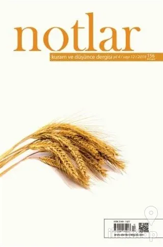 Notlar Kuram ve Düşünce Dergisi 12. Sayı