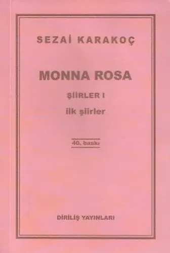 Monna Rosa Şiirler - I İlk Şiirler
