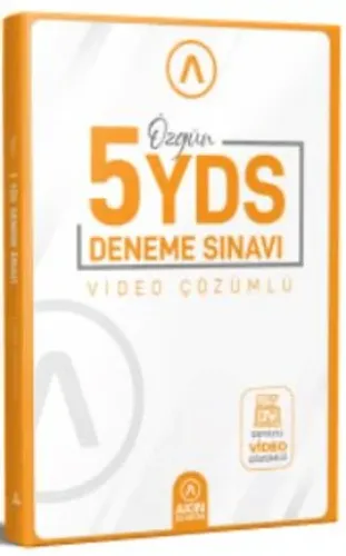 Akın Dil YDS 5 Deneme Sınavı Video Çözümlü