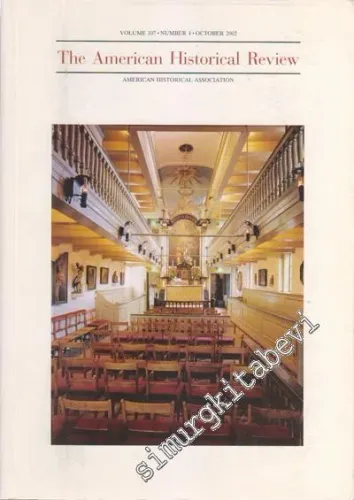 The American Historical Review - Volume 107, Number 4, October 2002        2002
