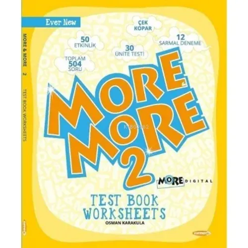 Kurmay - 2. Sınıf  More & More Englısh Worksheets & Test Book