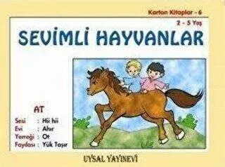 Karton Kitap Sevimli Hayvanlar