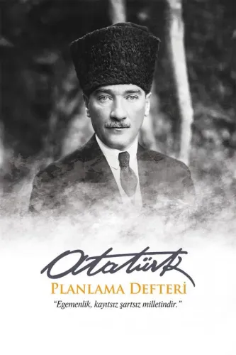 Trablusgarp 13,5x19,5cm Atatürk Planlama Defteri 128 Sayfa