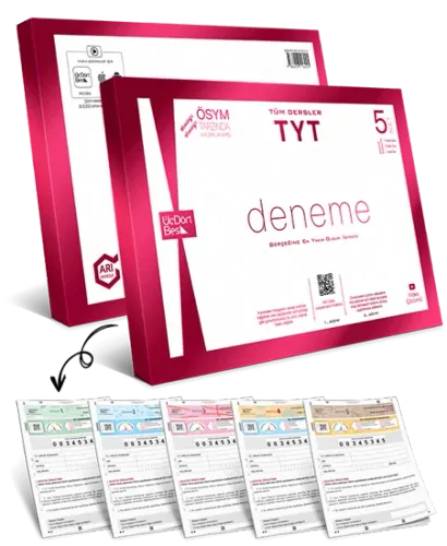TYT Tüm Dersler 5'li Paket Deneme