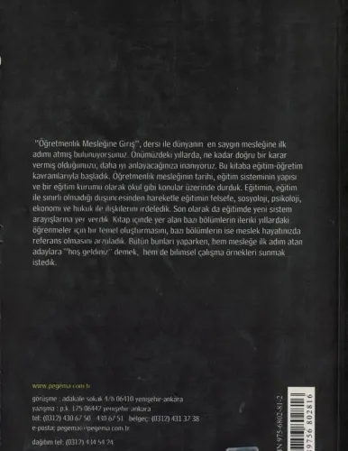 Öğretmenlik Mesleğine Giriş Yüksel Özden Pegem A Yayıncılık %64 indiri