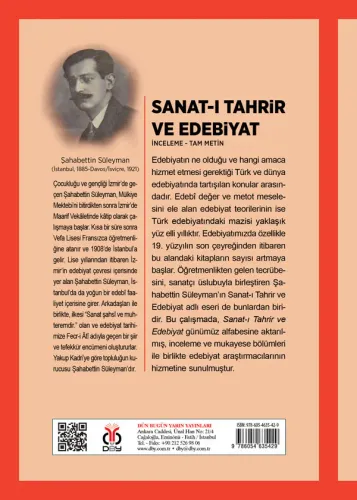 Sanat-ı Tahrîr ve Edebiyat %30 indirimli Şahabettin Süleyman Sanat-ı Tahrîr ve Edebiyat %30 indirimli Şahabettin Süleyman