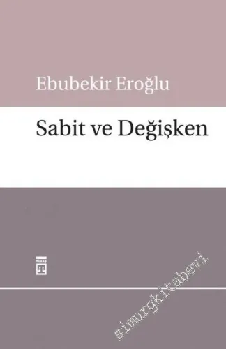 Sabit ve Değişken -        2011