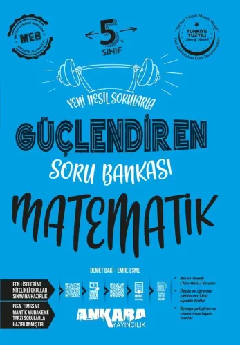 Ankara Yayıncılık 5.Sınıf Matematik Güçlendiren Soru Bankası