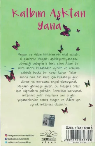 Kalbim Aşktan Yana Jennifer Apodaca Nemesis Kitap %44 indirimli