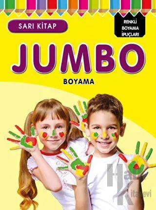 Jumbo Boyama - Sarı Kitap