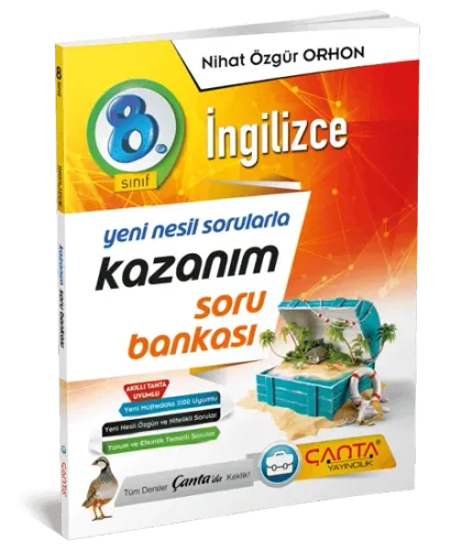 ÇANTA 8. SINIF KAZANIM İNGİLİZCE SORU BANKASI