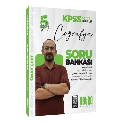 RETRO KPSS COĞRAFYA SORU BANKASI