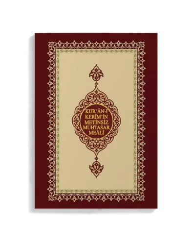 Kuranı Kerimin Metinsiz Muhtasar Meali Çanta Boy