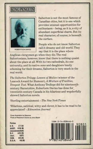 The Salterton Trilogy Robertson Davies Penguin Books %66 indirimli