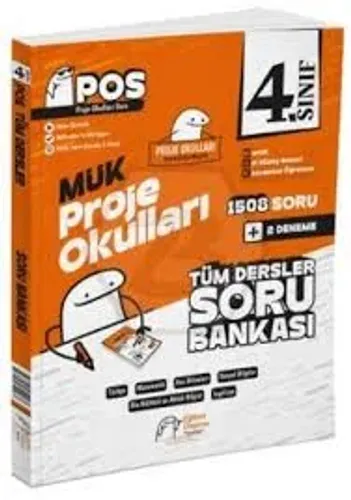 4. Sınıf MÜK Proje Okulları Tüm Dersler Soru Bankası