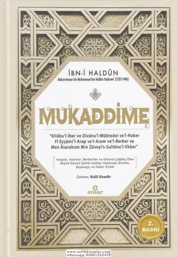 Mukaddime  İbni Haldun