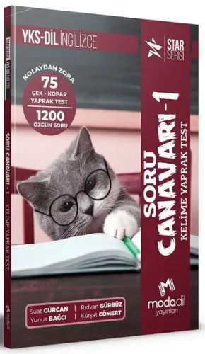 ​​Modadil Yayınları YKS DİL İngilizce Soru Canavarı 1 Kelime Yaprak Test