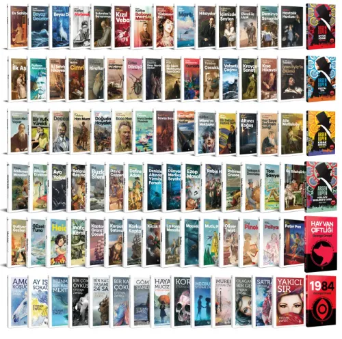 Dünya Klasikleri - 93 Kitap Bir Arada - Halkkitabevi
