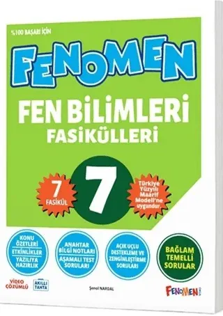 Fenomen Okul Yayınları 7. Sınıf Fen Bilimleri Fasikül Seti Maarif Model