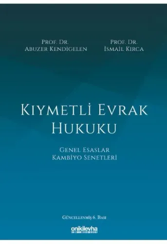 Kıymetli Evrak Hukuku