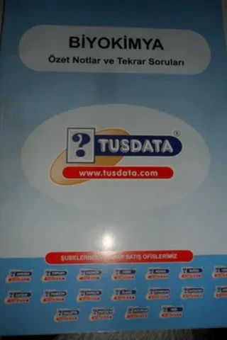 Biyokimya Özel Notlar ve Tekrar Soruları
