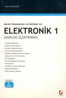 Elektronik 1 Meslek Yüksekokulları ve Fakülteleri İçin