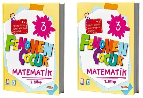 Kurmay ELT 3. Sınıf Matematik Maarif Modeli Fenomen Çocuk 2'li Set