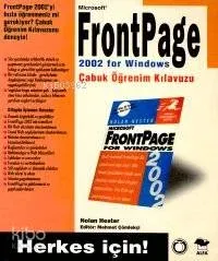 Frontpage 2002 For Windows; Herkes İçin!
