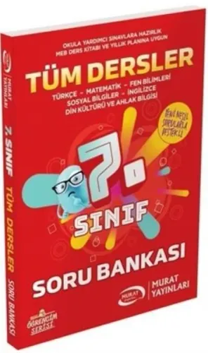 Murat 7. Sınıf Tüm Dersler Soru Bankası-YENİ