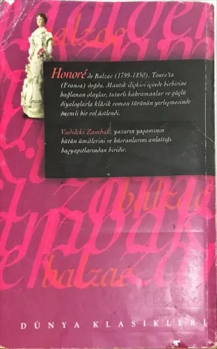 Vadideki Zambak Balzac Boyut Yayınevi
