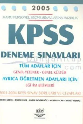 KPSS Deneme Sınavları Tüm Adaylar İçin Feride Gedik