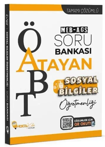 Hoca Kafası Yayınları ÖABT MEB-AGS Sosyal Bilgiler Öğretmenliği Atayan Soru Bankası Çözümlü