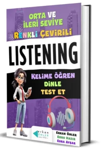 Erkan Önler Orta ve İleri Seviye Listening Kelime Öğren Dinle