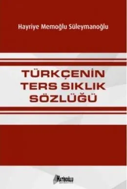 Türkçenin Ters Sıklık Sözlüğü