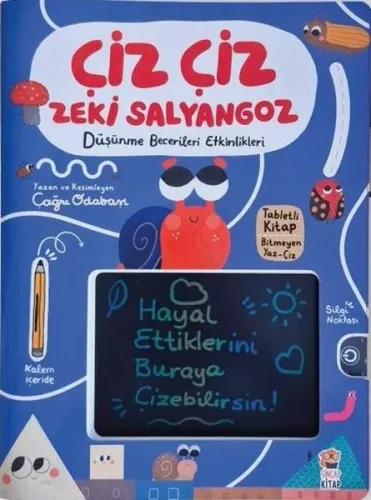 Çiz Çiz Zeki Salyangoz - Düşünme Becerileri Etkinlikleri