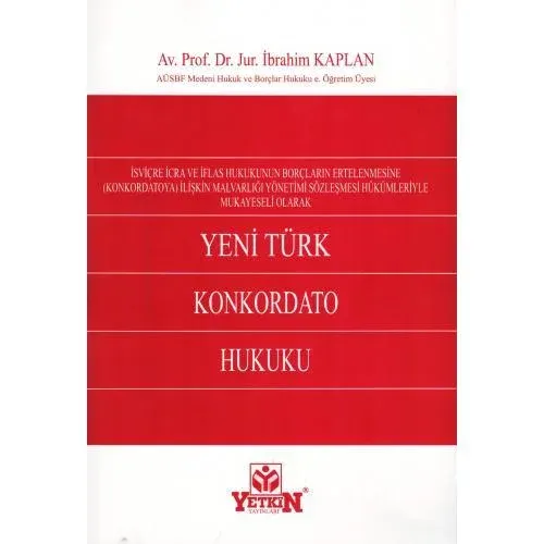Yeni Türk Konkordato Hukuku