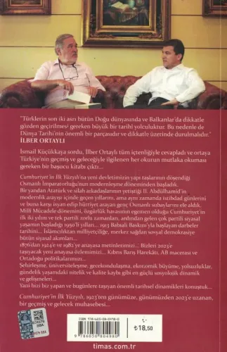 Cumhuriyet'in İlk Yüzyılı (1923-2023) İlber Ortaylı Timaş Yayınları %5