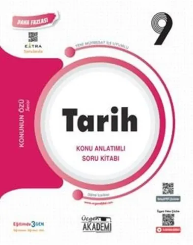 Üçgen Akademi Lise 9. Sınıf Tarih Konu Anlatımlı Soru Kitabı