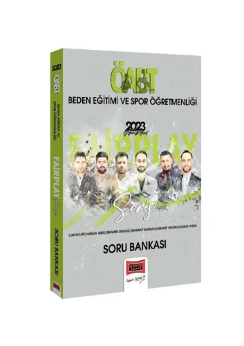KELEPİR Yargı Yayınları 2023 KPSS ÖABT Beden Eğitimi ve Spor Öğretmenliği Fairplay Serisi Tamamı Çözümlü Soru Bankası