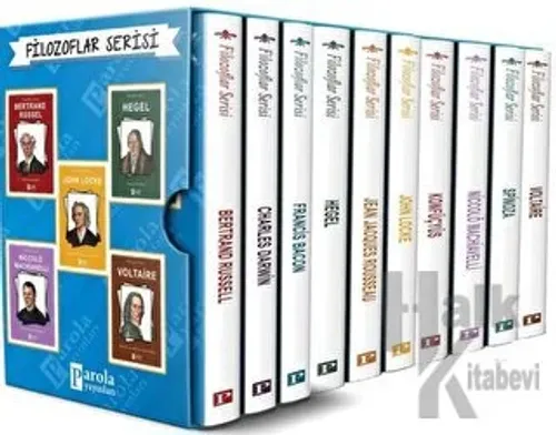 Filozoflar Serisi (10 Kitap Takım) - Halkkitabevi