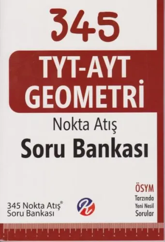 Kurul TYT AYT 345 Geometri Nokta Atış Soru Bankası 2020-YENİ
