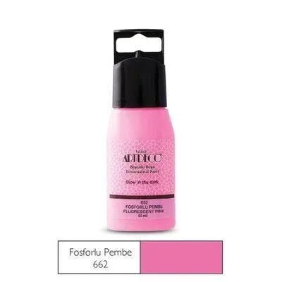 Artdeco Boyutlu Boya Fosforlu Pembe  60ml