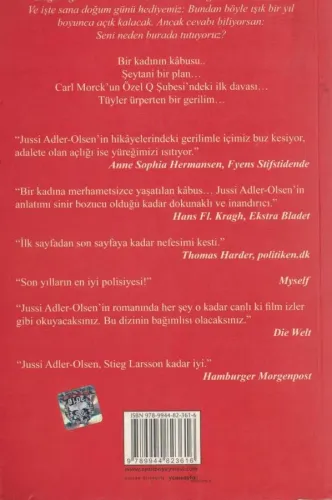 Kafesteki Kadın Jussi Adler-Olsen Epsilon Yayıncılık %42 indirimli