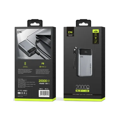 KPG Power PD-45W Taşınabilir Şarj Cihazı 20.000 Amper