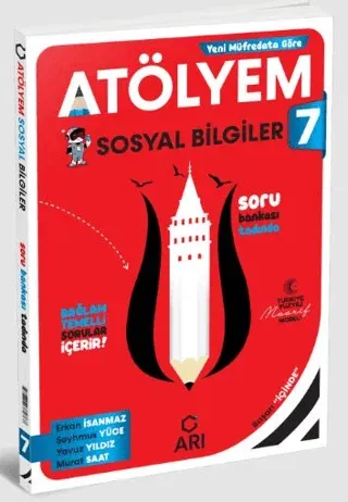 Arı Yayınları 7. Sınıf Sosyal Bilgiler Atölyem Soru Bankası
