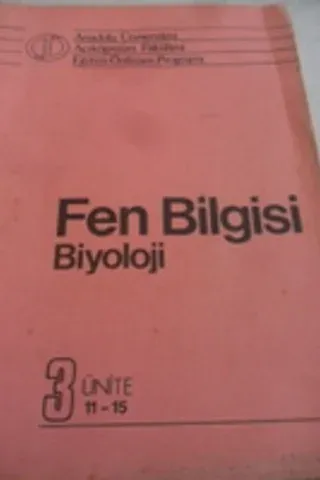 Fen Bilgisi Biyoloji 3