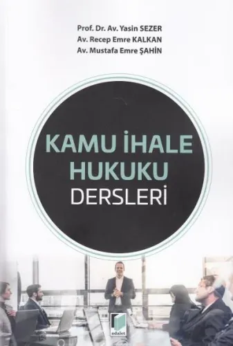 Kamu İhale Hukuku Dersleri