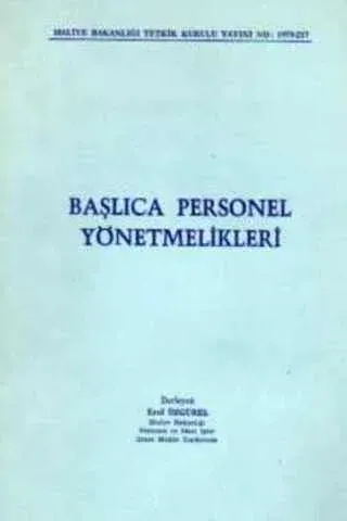 Başlıca Personel Yönetmelikleri