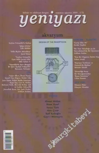Yeniyazı: Kültür ve Edebiyat Dergisi - Dosya: Akvaryum - Sayı: 1; Temmuz - Ağustos 2009
