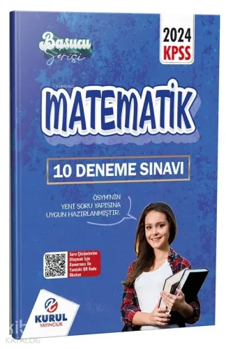 Kurul Yayıncılık KPSS Başucu Serisi Matematik Çözümlü 10 Deneme Sınavı